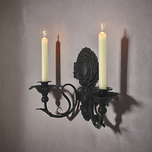 chandelier mural baroque noir - Esprit Chandelier