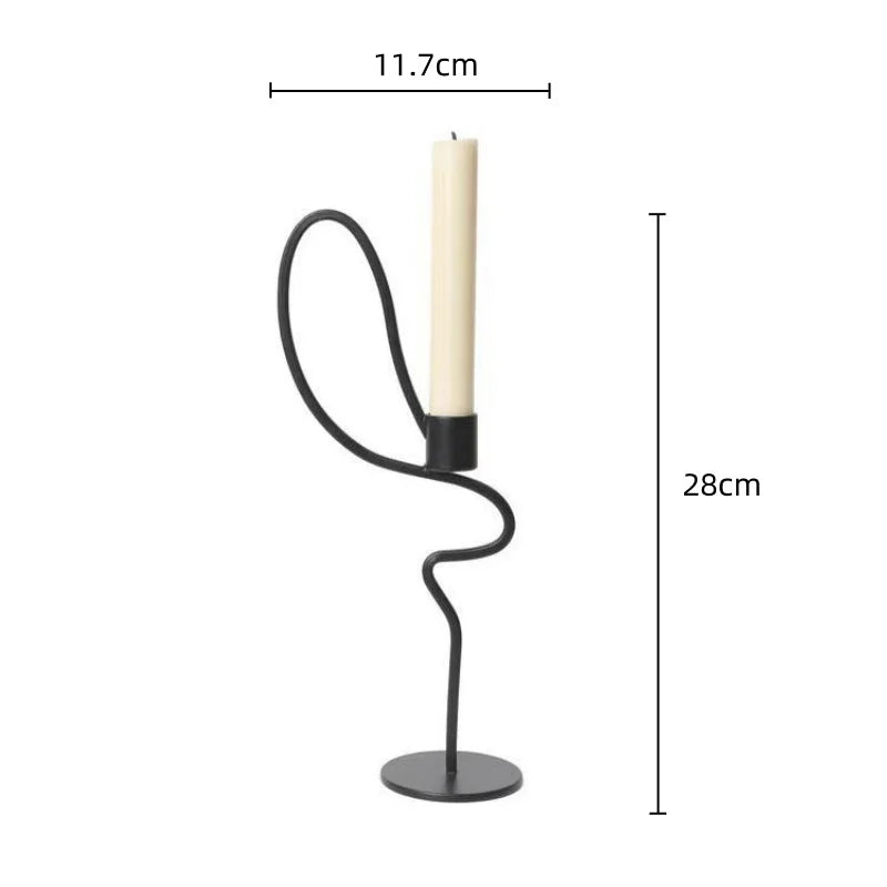 chandelier noir minimalisme 2