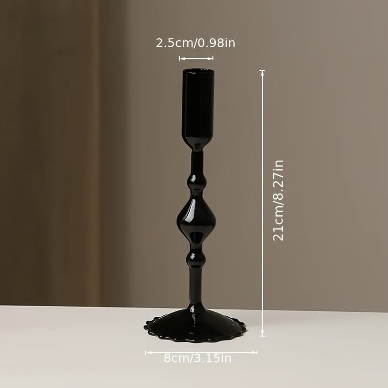 chandelier verre noir