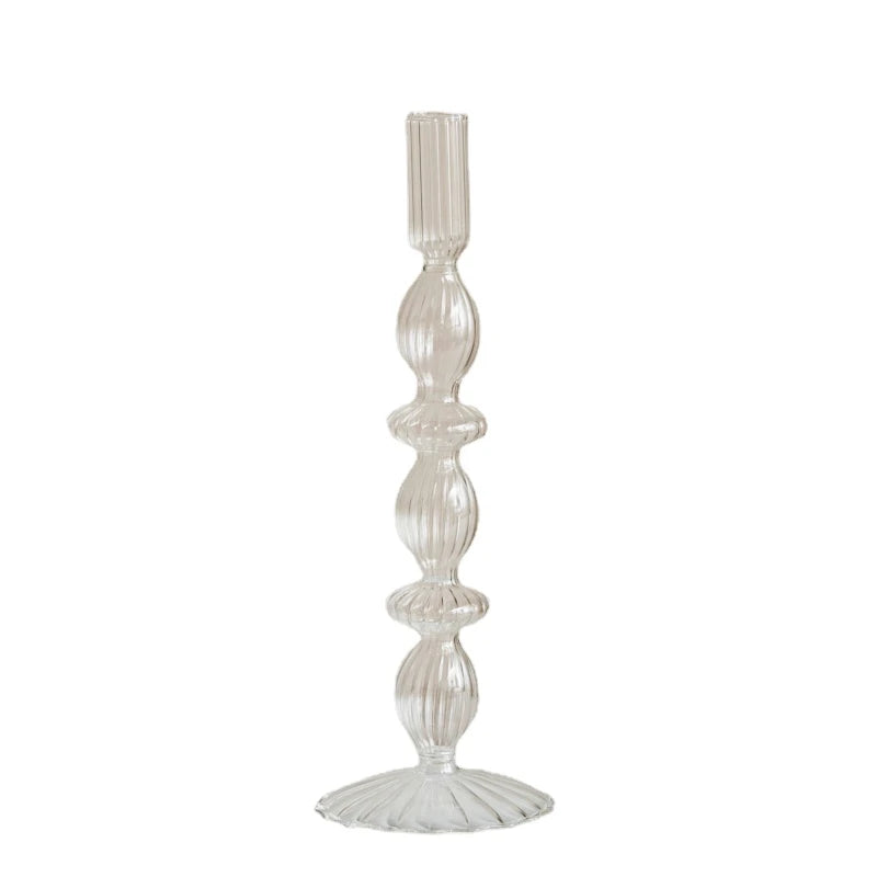 chandelier petites bulles verre strie