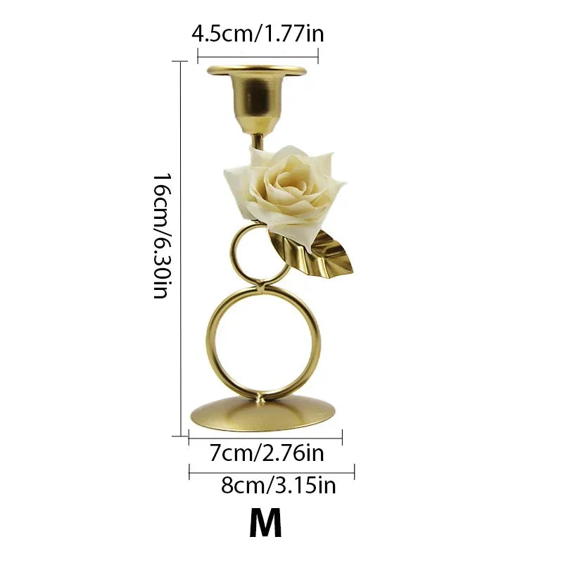 chandelier fleuri M