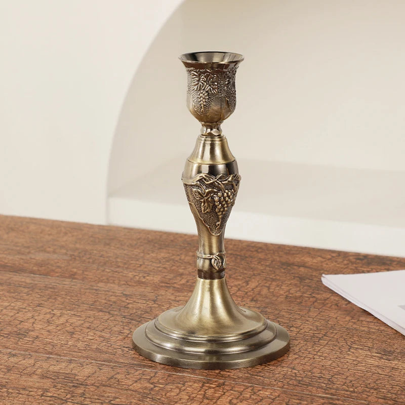 chandelier vignes bronze