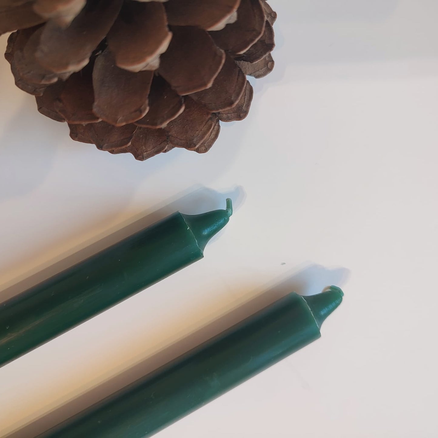 chandelles vert sapin - Esprit Chandelier