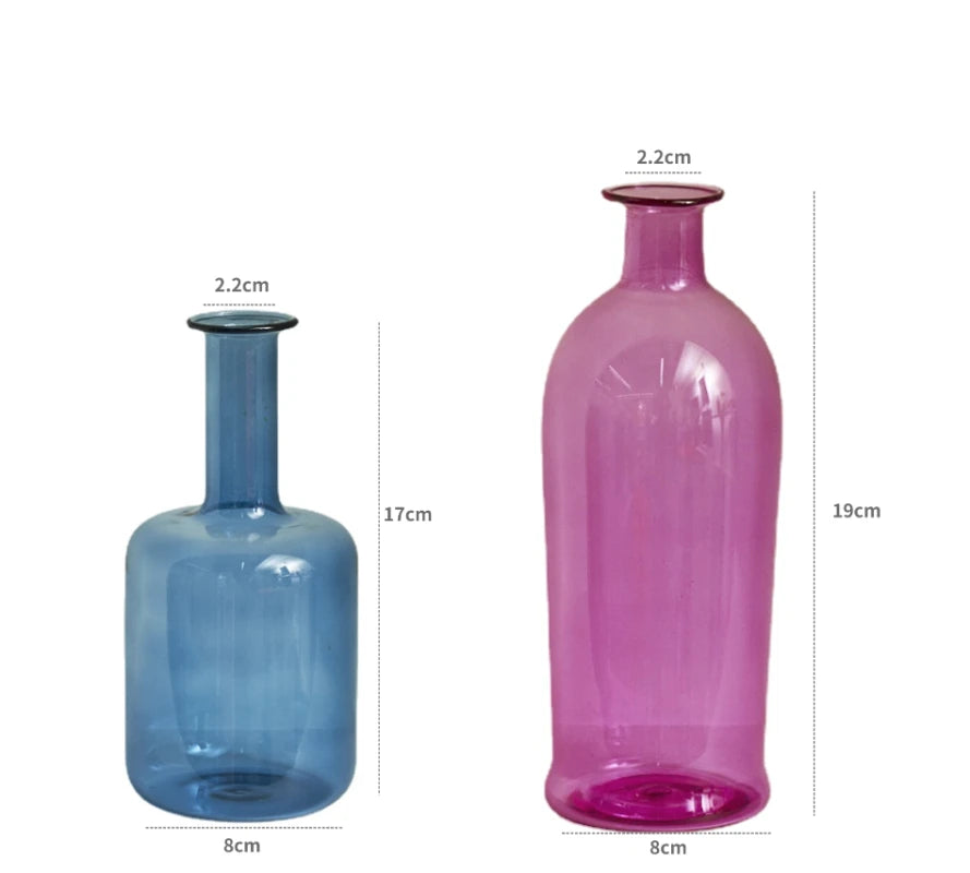 dimension bougeoir soliflore verre