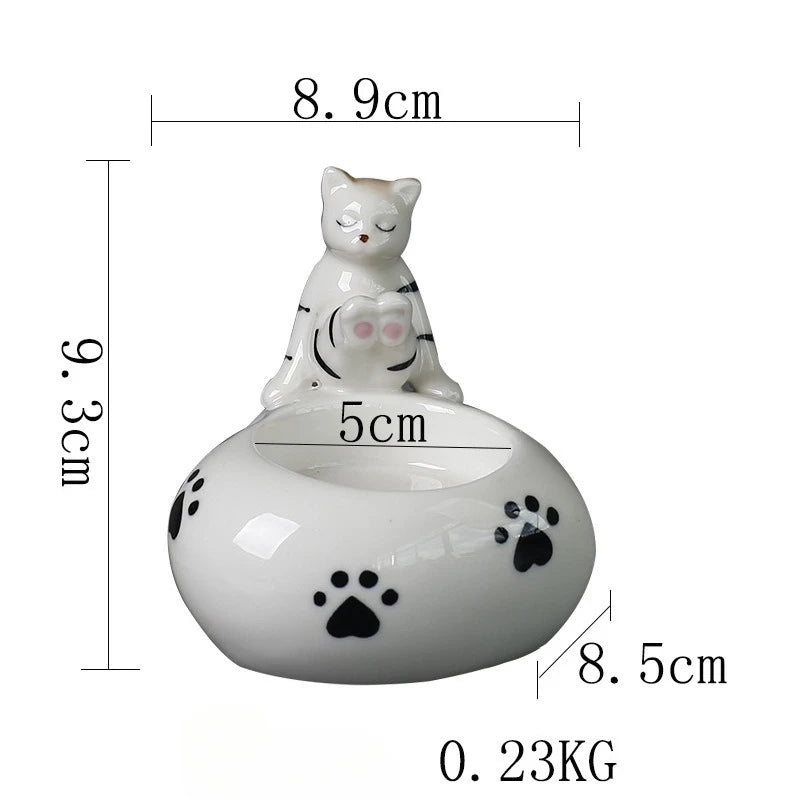 format bougeoir chat coeur - Esprit Chandelier