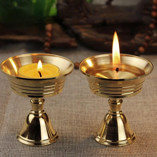 lampe a ghee tibetaine - Esprit Chandelier