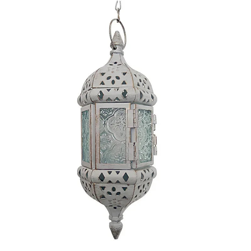 lanterne blanche - Esprit Chandelier