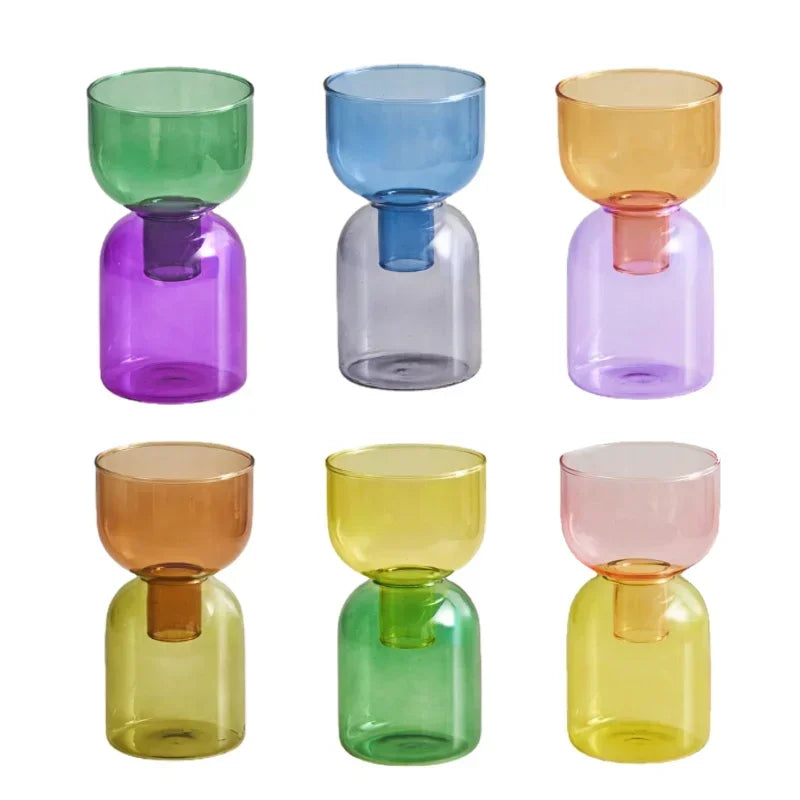 mix soliflore verre colore