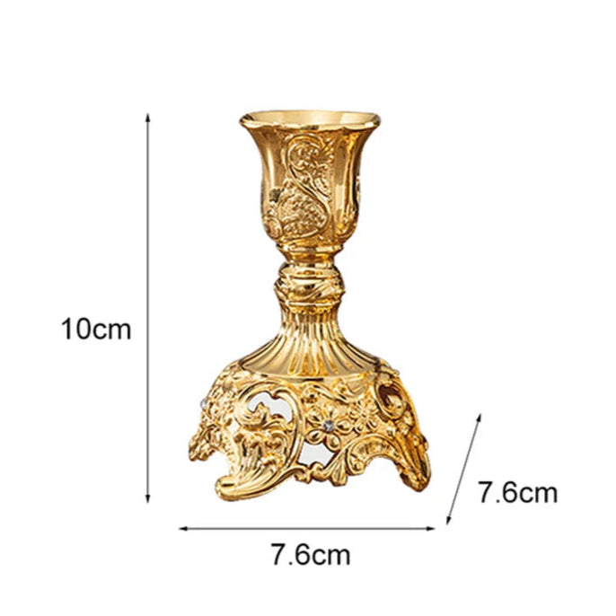 petit bougeoir ancien or - Esprit Chandelier