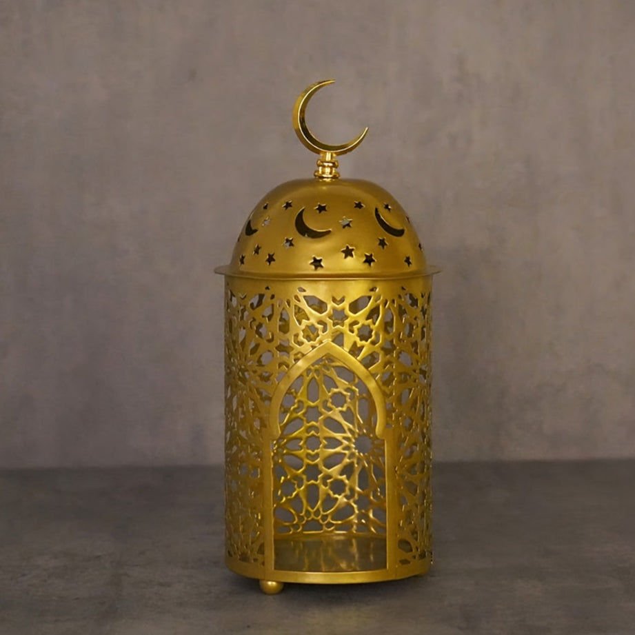 photophore marocain dore - Esprit Chandelier