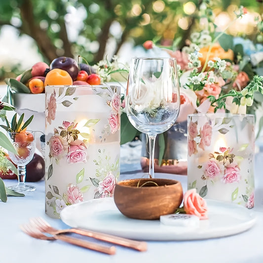 photophore roses led - Esprit Chandelier