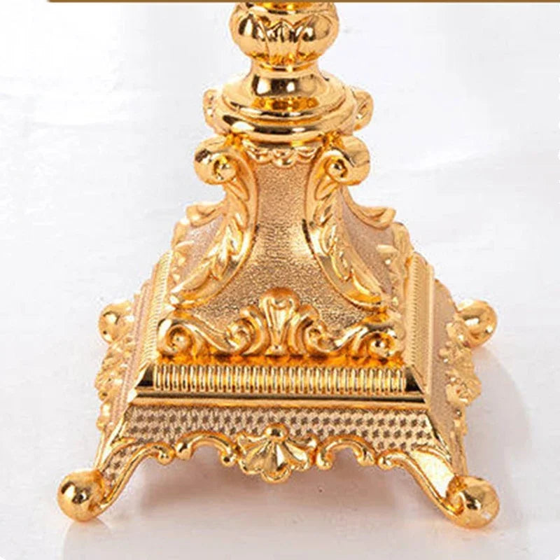 pied bougeoir Versailles doré - Esprit Chandelier
