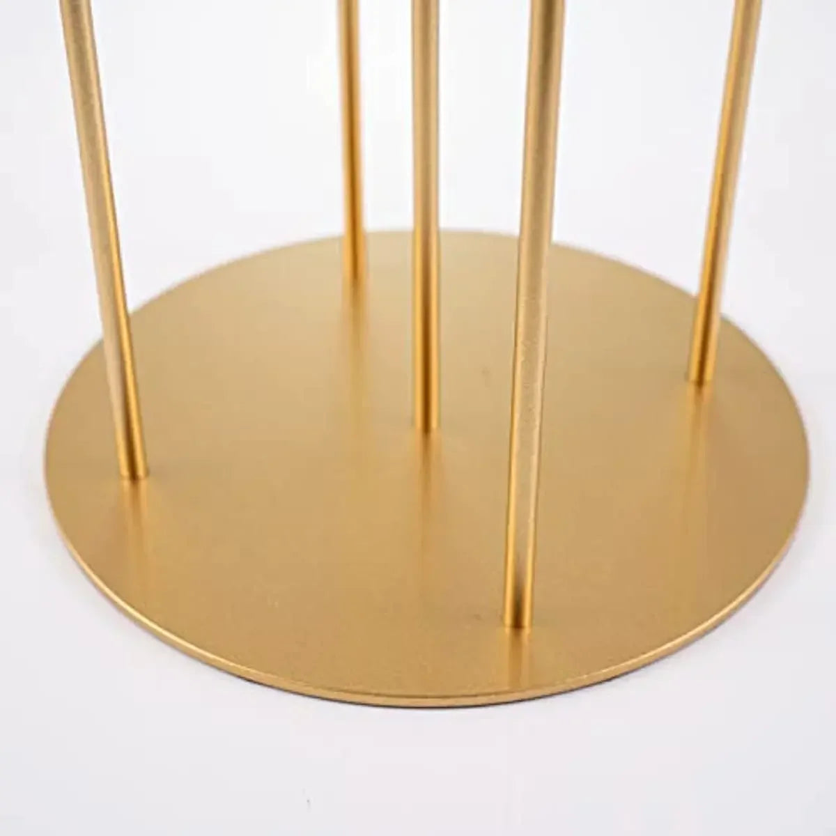 pied socle Candelabre 5 Branches dore luxe