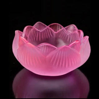 porte bougie cristal rose - Esprit Chandelier