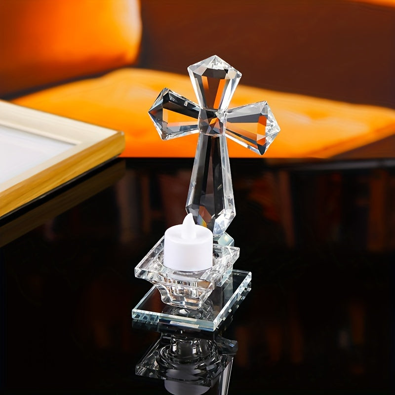 porte bougie croix chrétienne - Esprit Chandelier