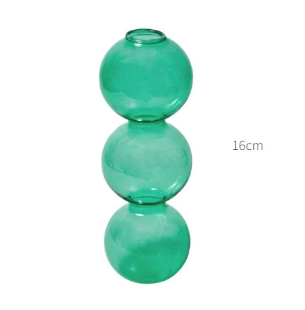 soliflore 3 boules vert tendre - Esprit Chandelier