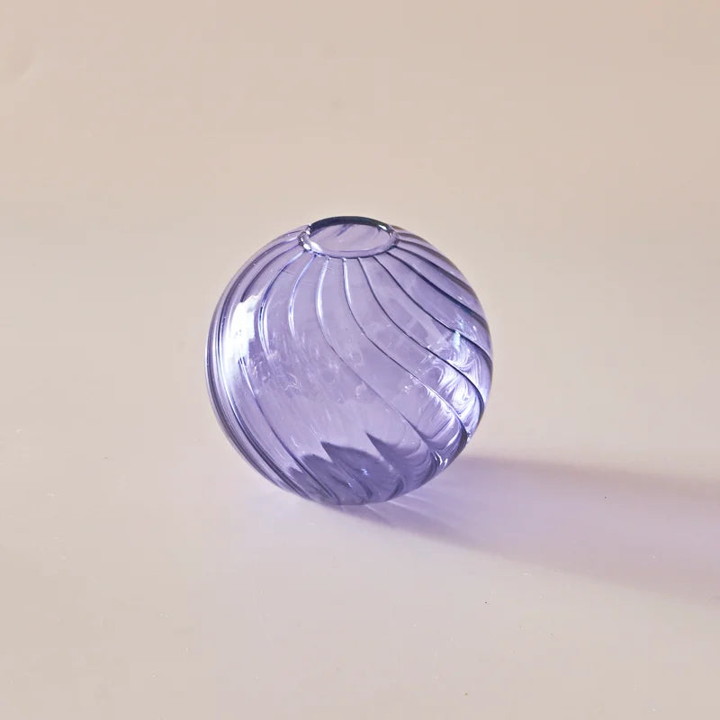 soliflore lila verre boule