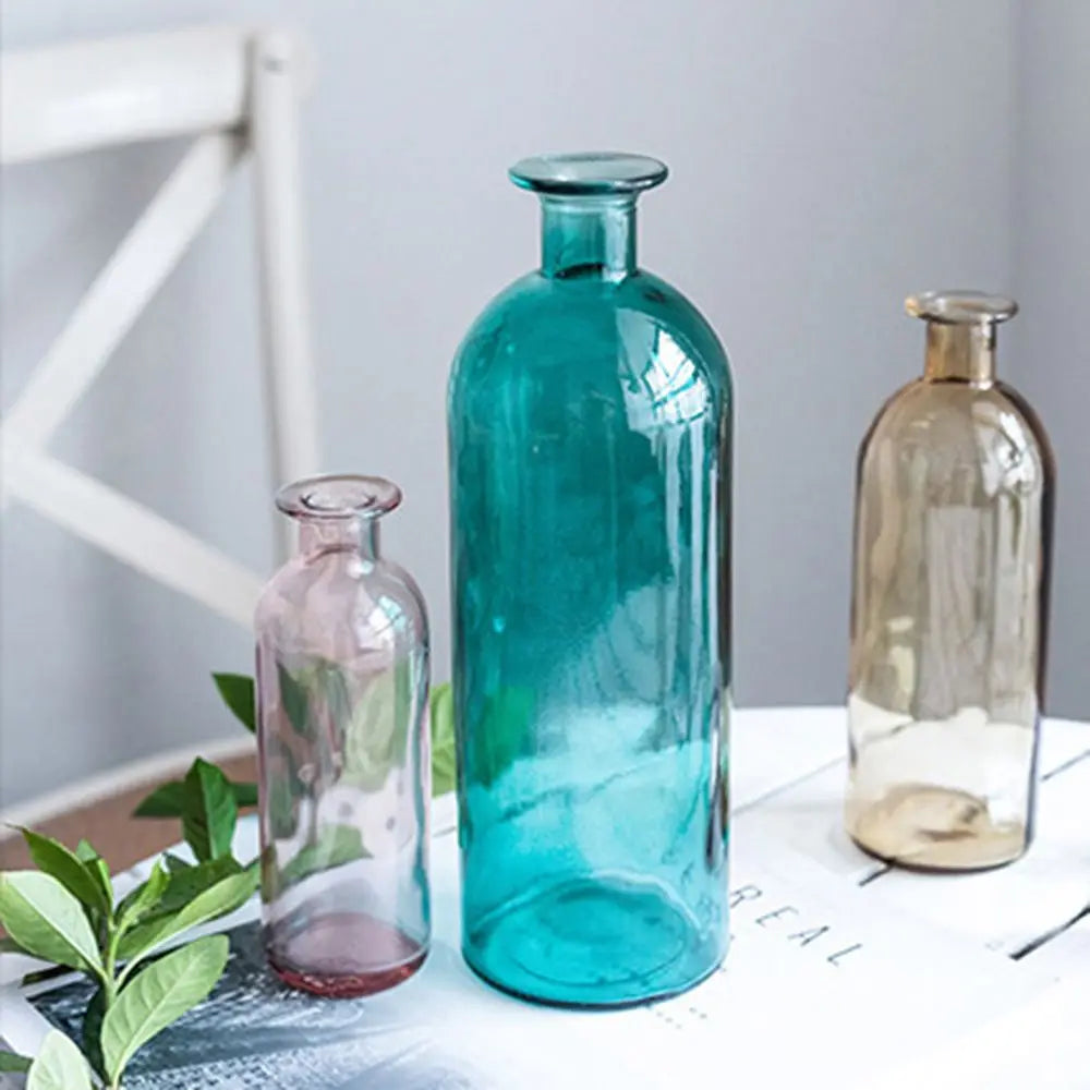 soliflores verre bouteilles