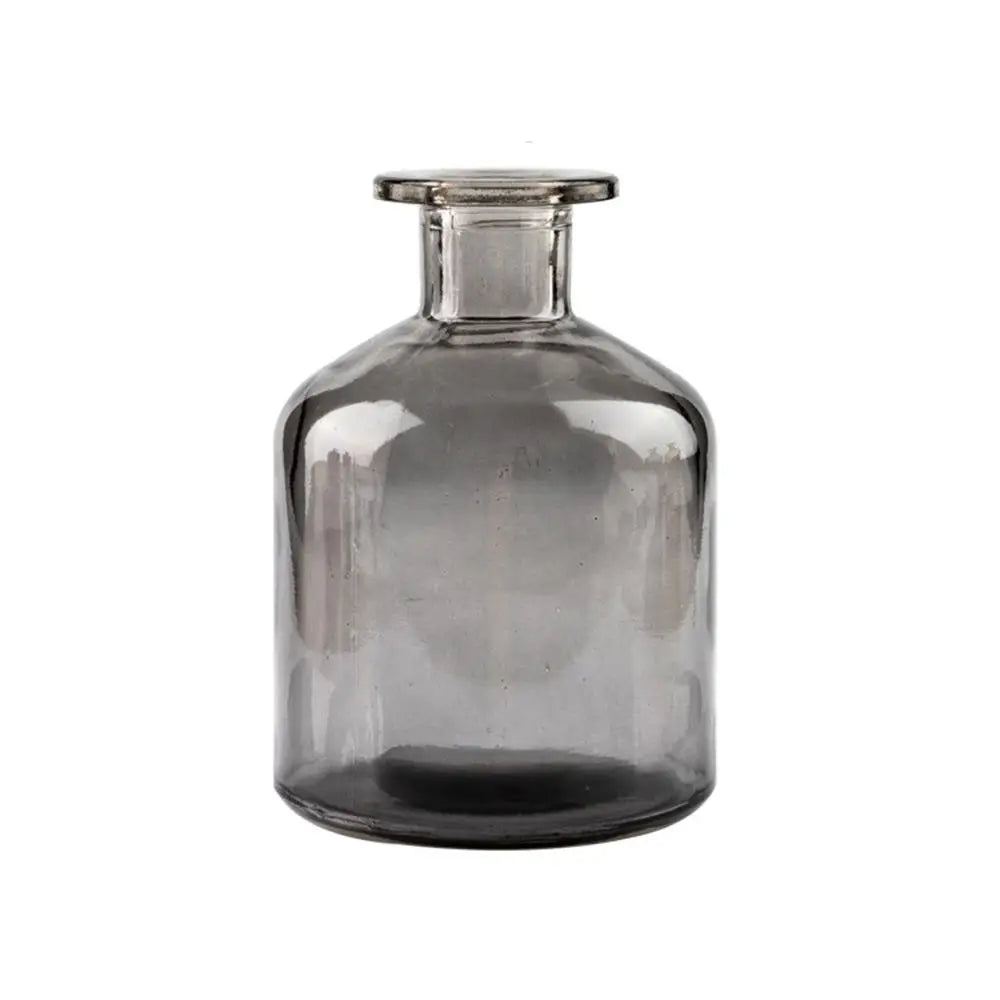 vase bouteille dadu gris