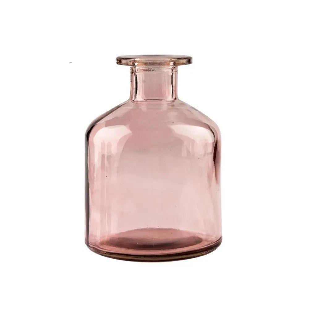 vase bouteille dadu rose