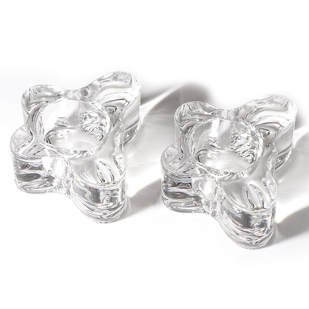 2BougeoirsVerrePapillon-EspritChandelier