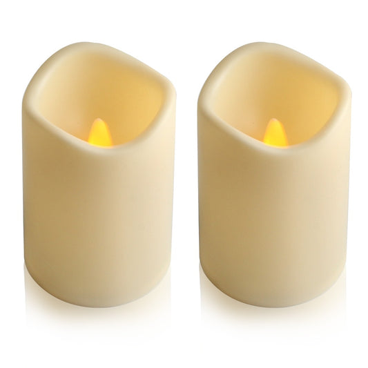 Bougies Led Cylindriques - Esprit Chandelier
