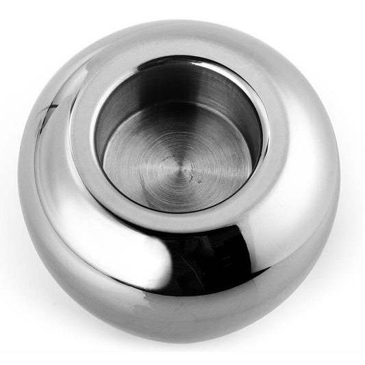 Bougeoir Design Pomme Argenté - Esprit Chandelier