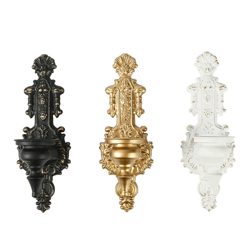 Bougeoir Mural Baroque Noble - Esprit Chandelier