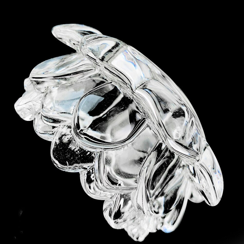 Bougeoir Verre Fleur - Esprit Chandelier