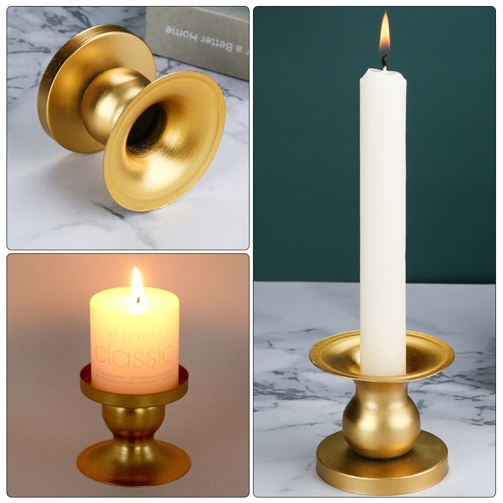 Bougeoir Chandelier Doré - Esprit Chandelier