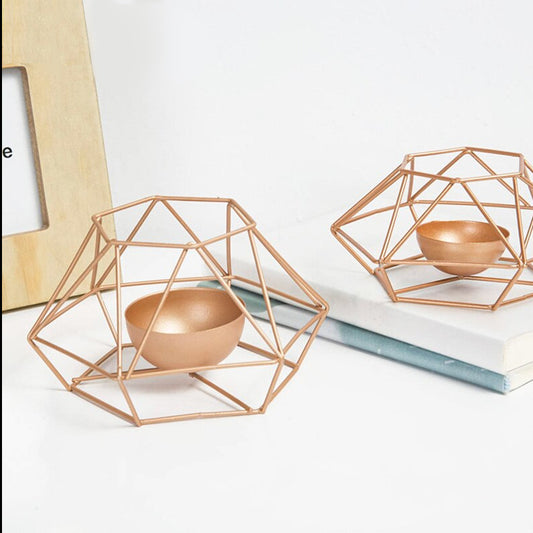 bougeoir geometrique - Esprit Chandelier