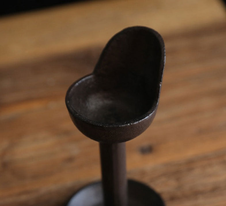 Bougeoir siège Fonte- Esprit Chandelier