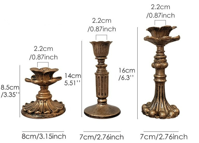 Dimensions chandelier antique - Esprit Chandelier