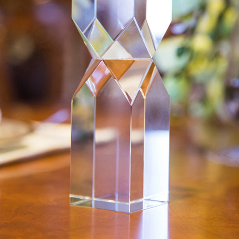 Detail Cristal Sablier Esprit Chandelier