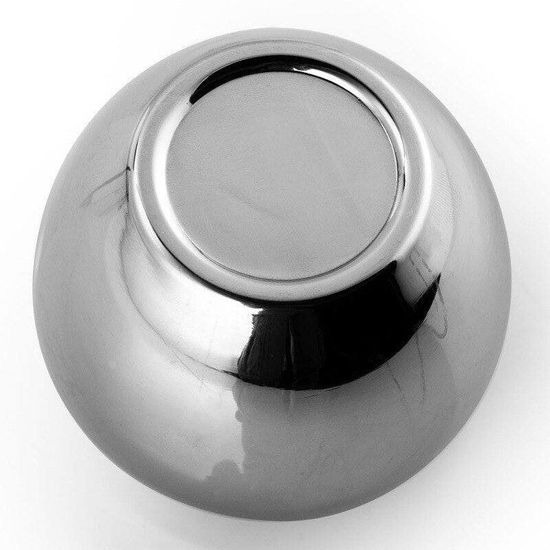 Dos Bougeoir Design Pomme Argenté - Esprit Chandelier