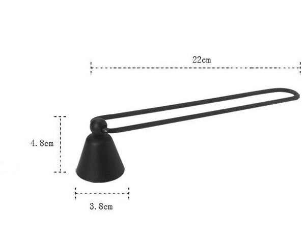 Eteignoir à Bougie Métal Dimensions - Esprit Chandelier