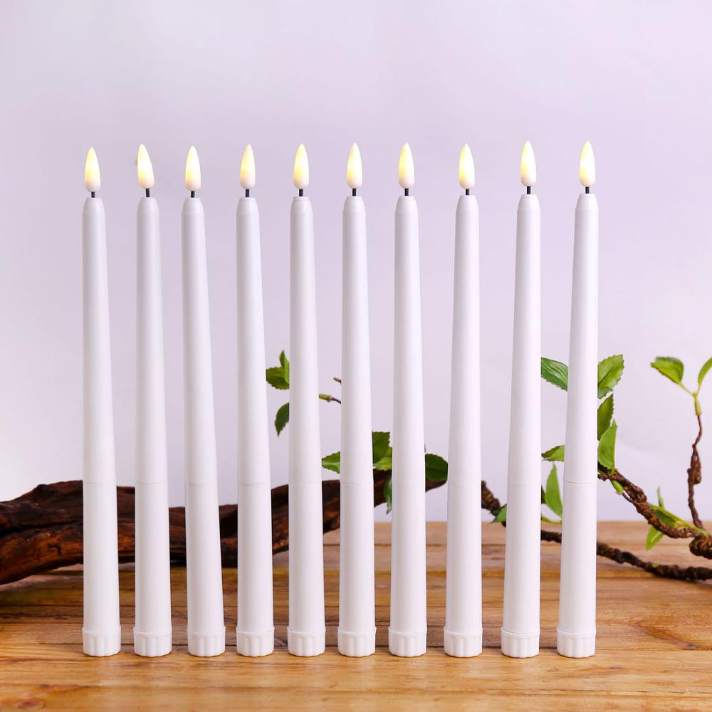 Chandelles LED Flamme blanc Chaud - Esprit Chandelier