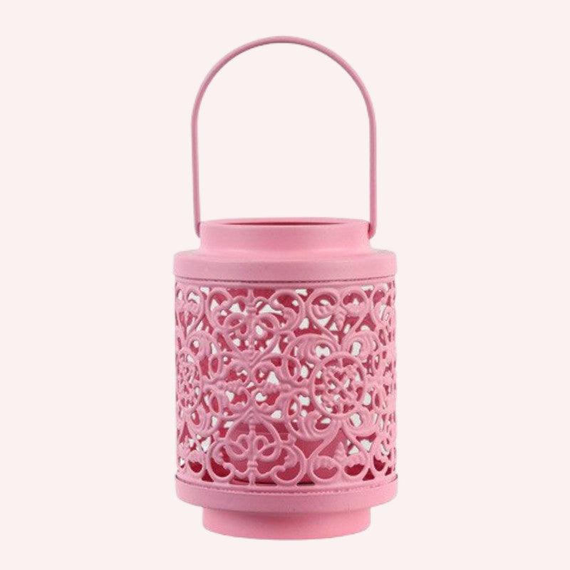Lanterne rose - Esprit Chandelier