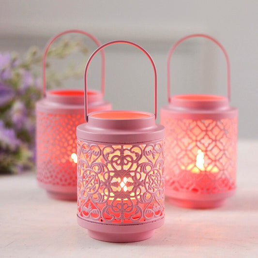 Lumignon rose metal - Esprit Chandelier