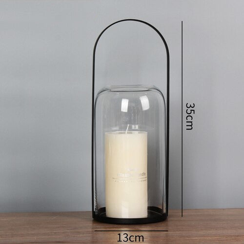 Photophore verre - Esprit Chandelier