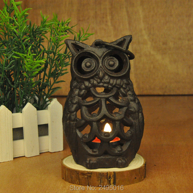 Photophore bougie hibou - Esprit Chandelier
