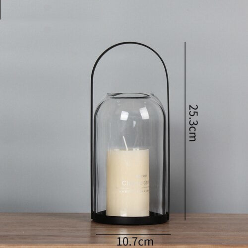Photophore transparent - Esprit Chandelier