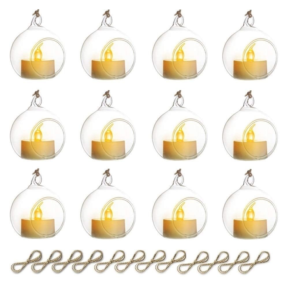 Photophores à suspendre mariage - Esprit Chandelier