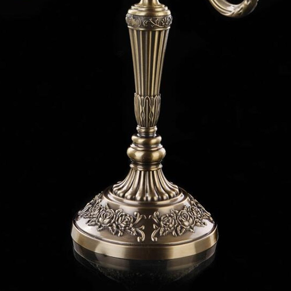 Pied Chandelier Ancien Bronze - Esprit Chandelier