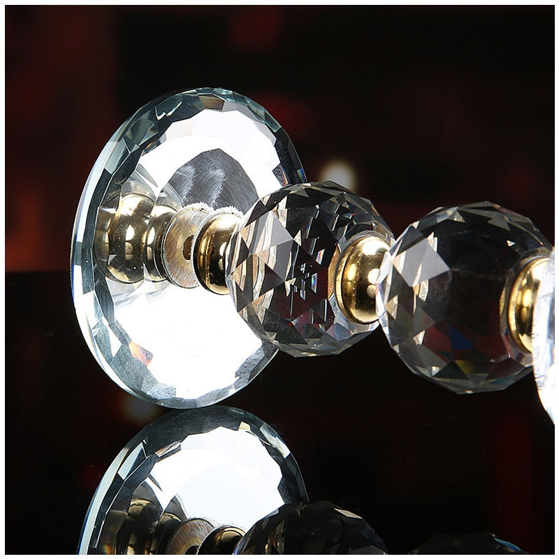 Pied en cristal - Esprit Chandelier