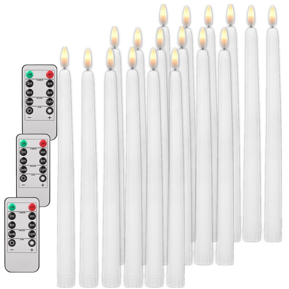 Ivory LED Candle Set