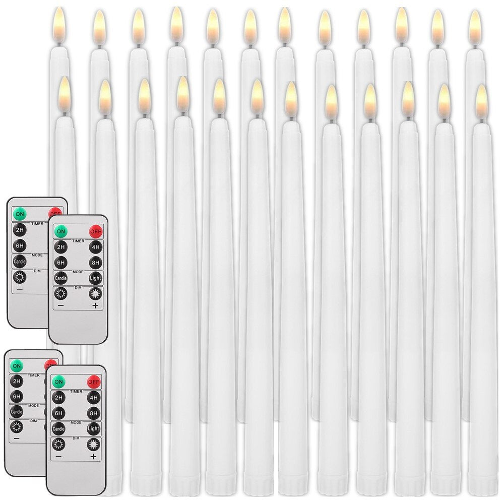 Ivory LED Candle Set