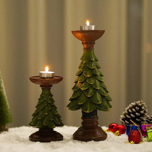 Bougeoir Sapin de noël - Esprit Chandelier