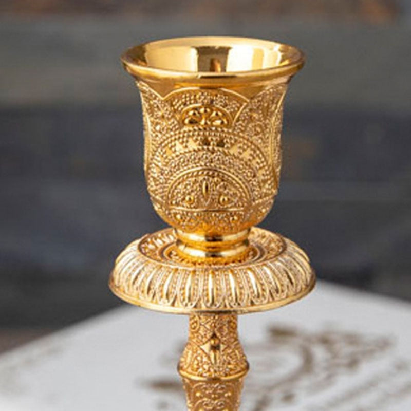 Bobèche Candélabre 5 branches doré Ornement - Esprit Chandelier