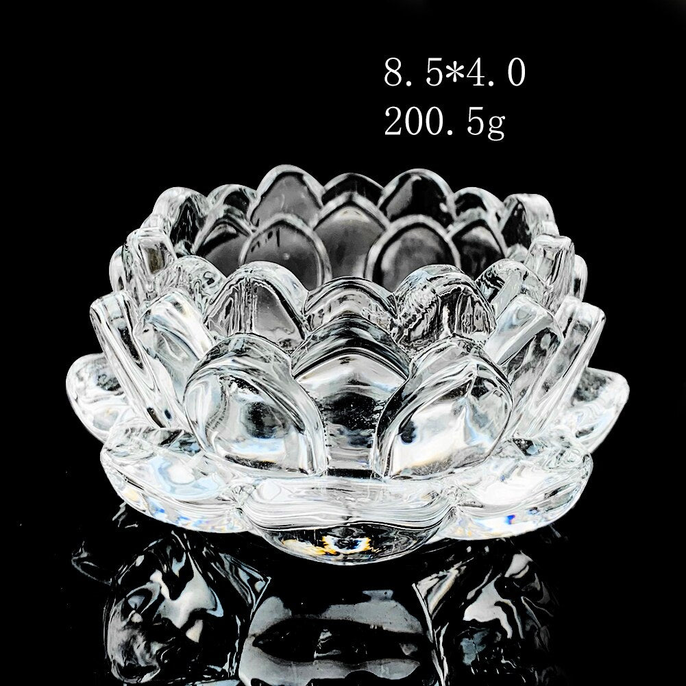 Dimensions bougeoir fleur lotus - Esprit Chandelier